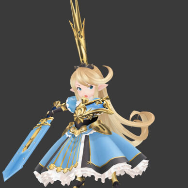 シャルロッテ　MMDファンアートモデル