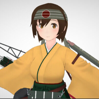 飛龍/飛龍改二　MMDファンアートモデル
