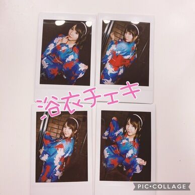 浴衣チェキ