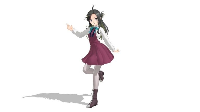 （無料）つかさ式まきなみ追加c版　MMDファンモデル