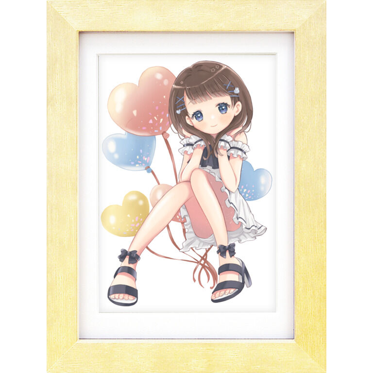 キャラファイングラフ ミニ みなみちゃんオリジナルイラスト