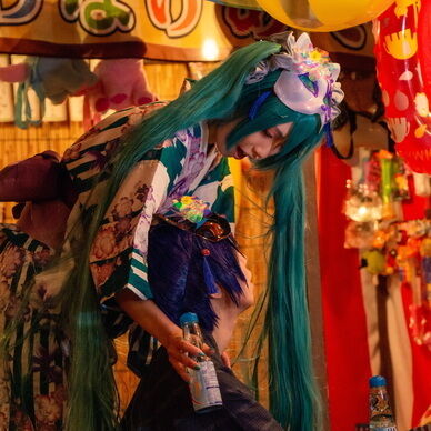 KAITOとミクの夏祭り