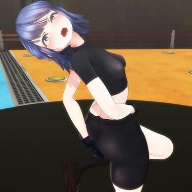 MMD 便意毒ダメージモーションセット