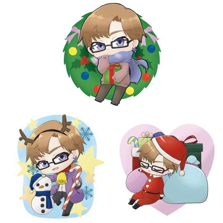 【再販不可！】☔つゆ☔アクキーになったよ~クリスマスコンプリートセット~