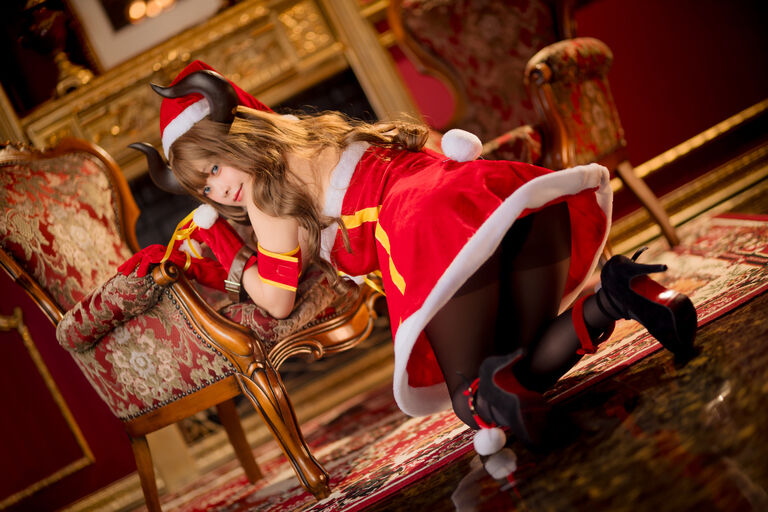 デスティニーチャイルド　クリスマスニコル　コスプレ写真集
