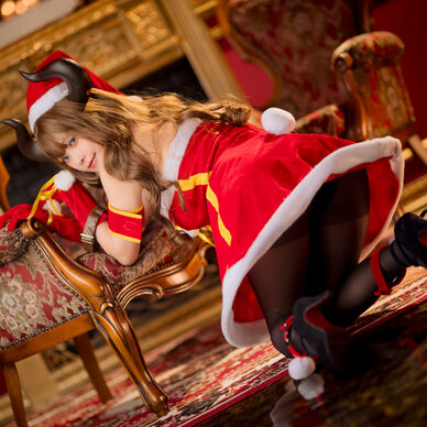 デスティニーチャイルド　クリスマスニコル　コスプレ写真集