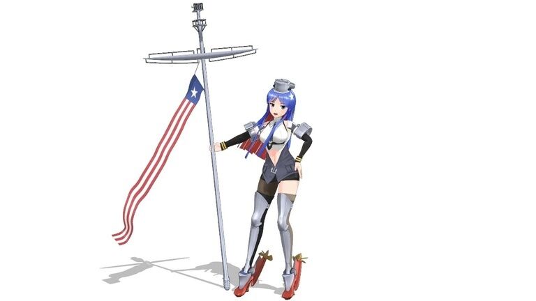 (無料)つかさ式サウスダコタ MMDファンモデル