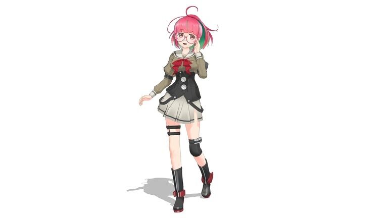 （無料）つかさ式うめ　MMDファンモデル