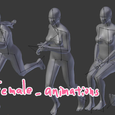Kenshi用MOD「tohoku_female_animations」v0.2