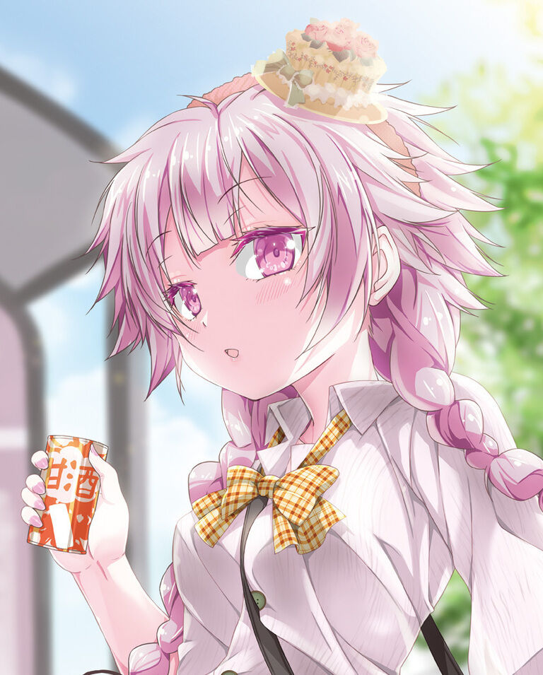 【原寸大データ】甘酒ちゃん待ち合わせ【プレミアムコース配布用】