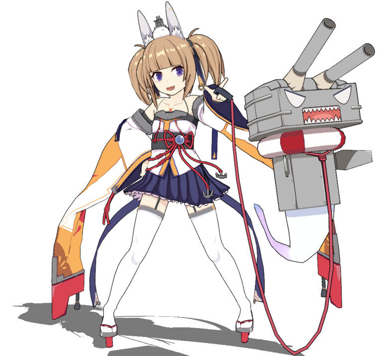 MMDファンモデル　アズールレーン陽炎　とても応援プラン用