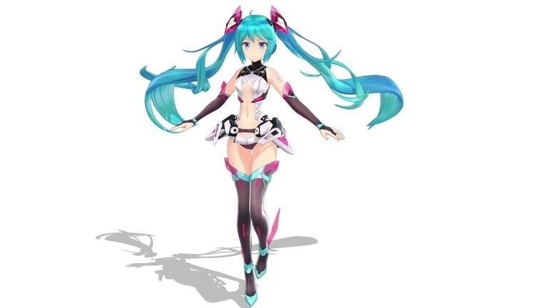 (無料)つかさ式みくV2 MMDファンモデル