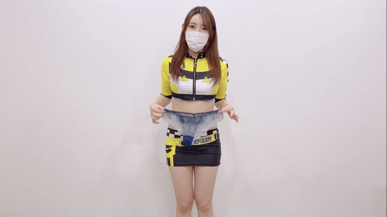 ⑦①レースクイーンで今回の下着💖