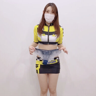 ⑦①レースクイーンで今回の下着💖