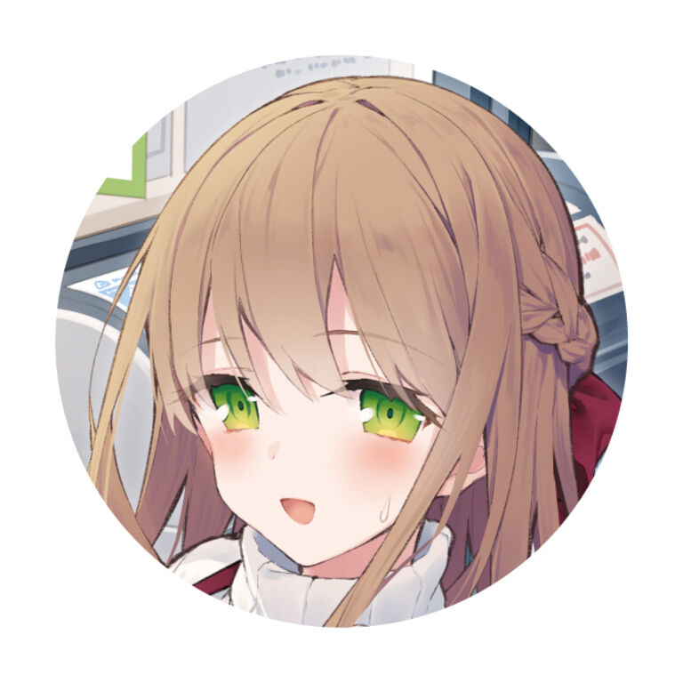 お困り巨乳の幼馴染ちゃん 缶バッジ