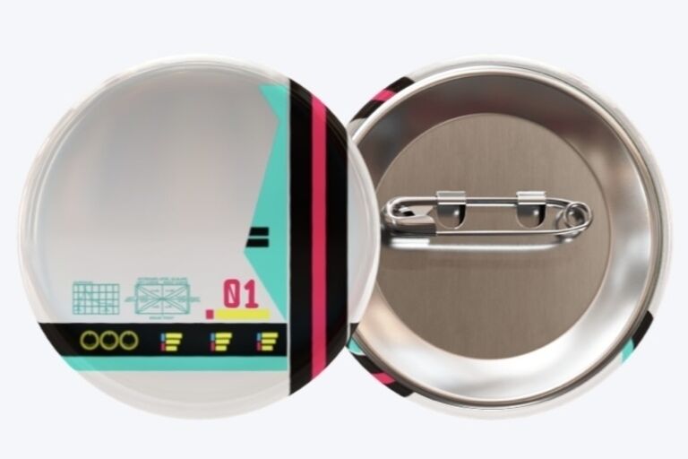 激レア　初音ミク　六角　缶バッジ 激レア 初音ミク 六角 缶バッジ