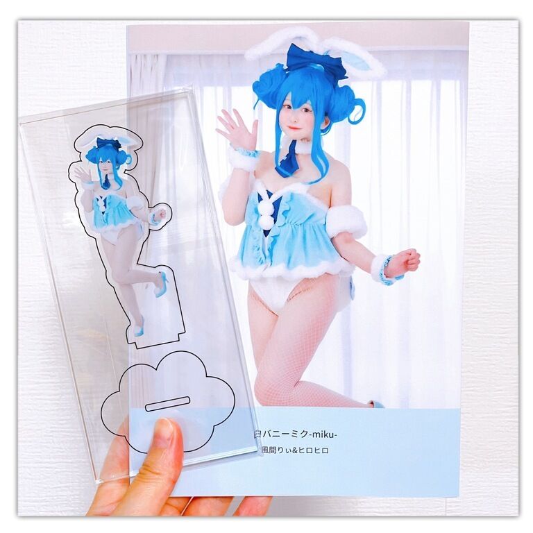 白バニーミク-miku-