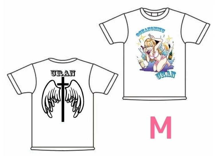 うらんオリジナルTシャツ(M)ホワイト