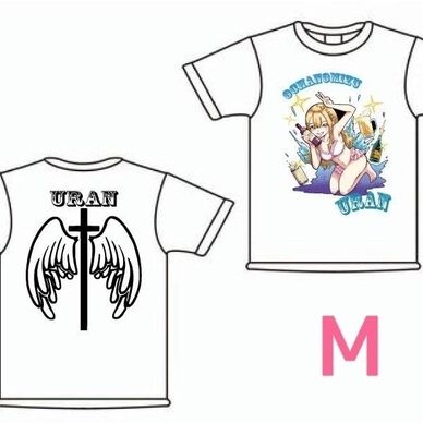 うらんオリジナルTシャツ(M)ホワイト
