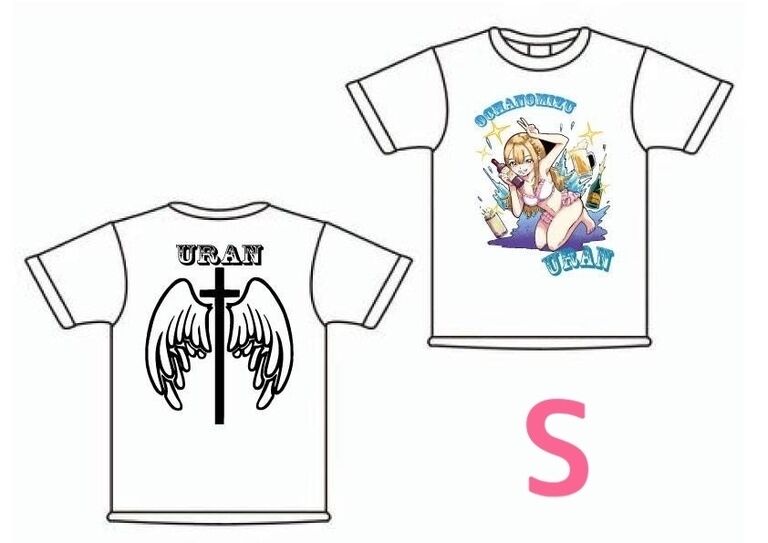 うらんオリジナルTシャツ(S) ホワイト
