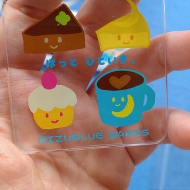 みずスタほっと茶菓子キーホルダー