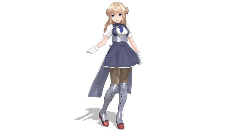 （無料）つかさ式レンジャー　MMDファンモデル
