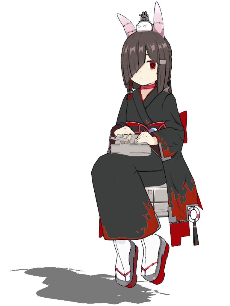MMDファンモデル　アズールレーン不知火