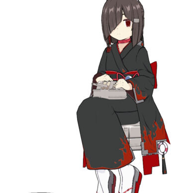 MMDファンモデル　アズールレーン不知火　とても応援プラン用