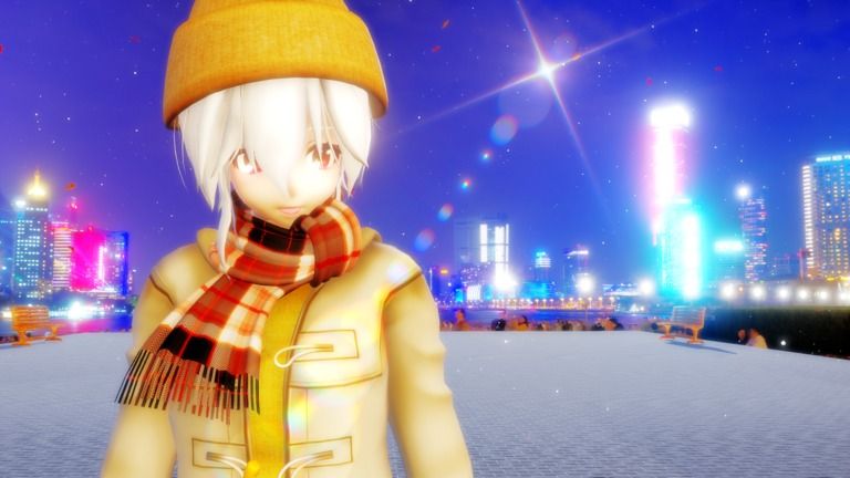 MMDモーション配布 back number『クリスマスソング』