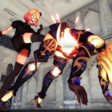 MMD格闘モーション配布 キャシー創作格闘モーションセット1