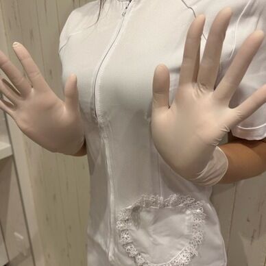 ラテックス手袋えちえち紹介