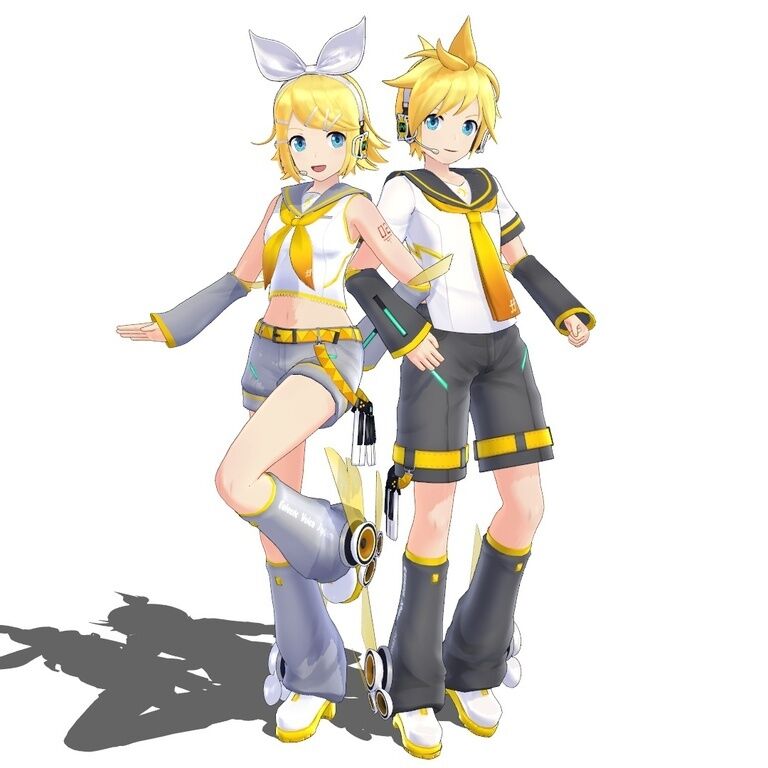 （無料）つかさ式りん&れん　MMDファンモデル