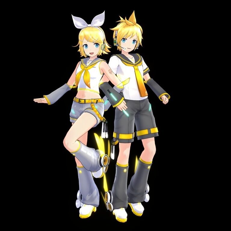 (無料)つかさ式りん&れん追加e版 MMDファンモデル