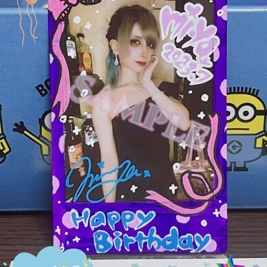 【mi-ya.生誕記念】生誕チェキ＆ブロマイド、ステッカーパック