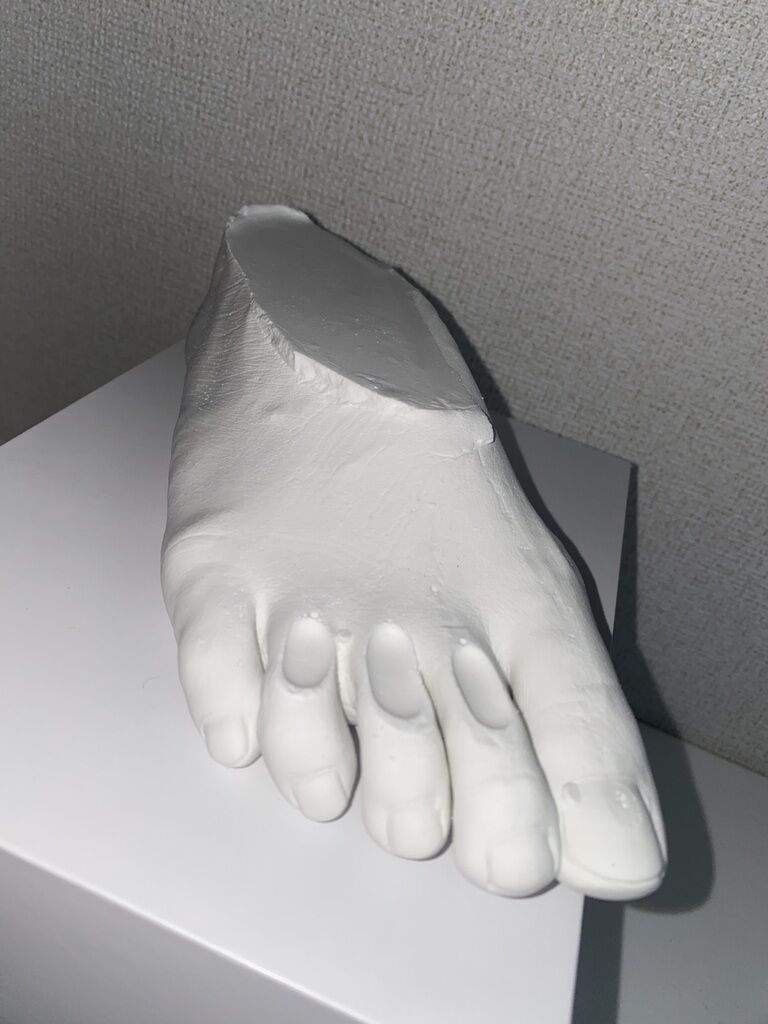 石膏 右足(訳あり)