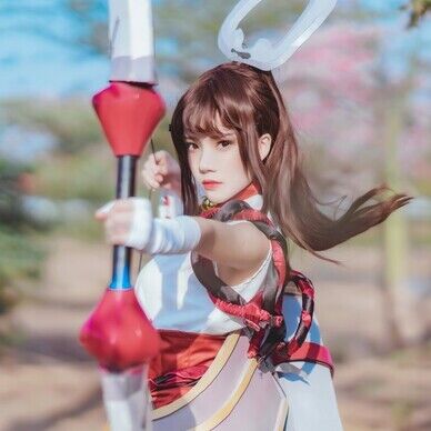 王者荣耀 伽罗_花见巫女