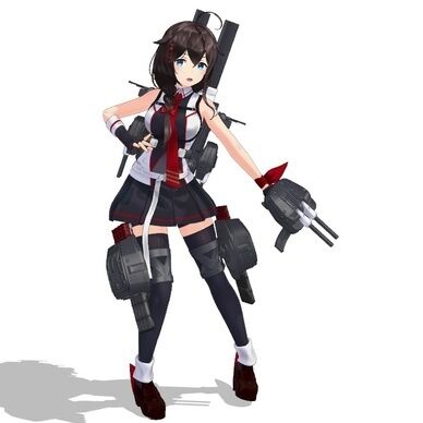 （無料）つかさ式しぐれ改三　MMDファンモデル