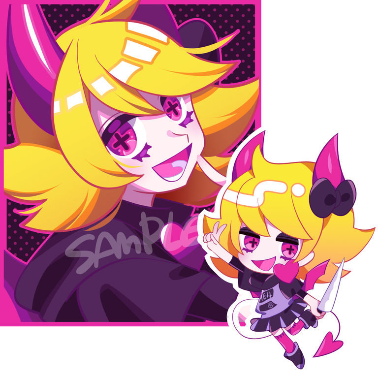 バストアップ&デフォルメセット