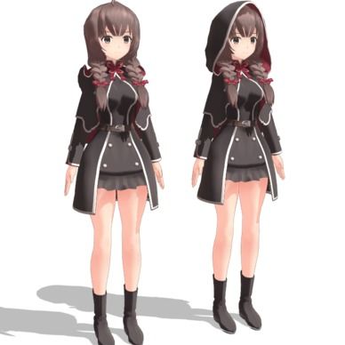 （無料）MMDファンモデル　つかさ式しんしゅうまる