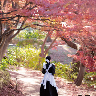 【写真集＋ポストカード】メイド「autumn maid」