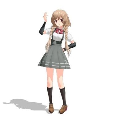 （無料）つかさ式みねぐも　MMDファンモデル