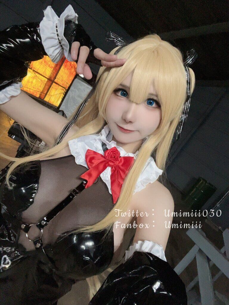 Dead or Alive マリー・ローズ Marie Rose コスプレ 自撮り動画*2