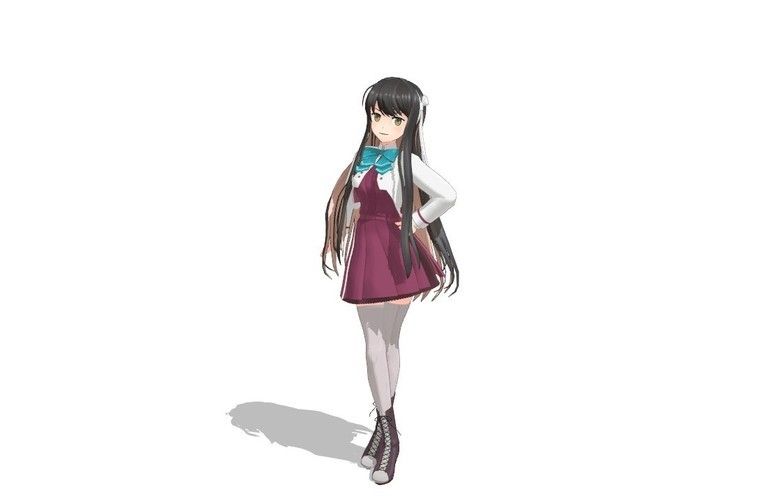 （無料）つかさ式ながなみ　MMDファンモデル