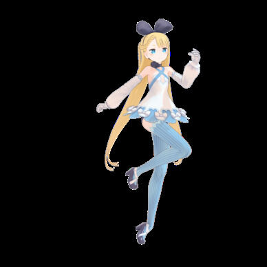 【MMD用】テスト用スキップモーション