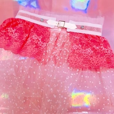 チュールスカート