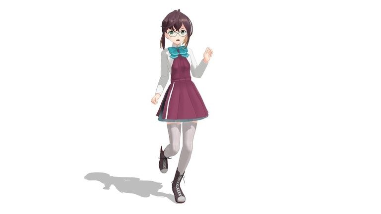 (無料)つかさ式おきなみ追加版 MMDファンモデル
