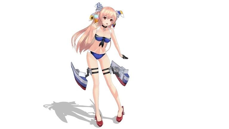 （無料）つかさ式じょんすとん（ビキニ）　MMDファンモデル