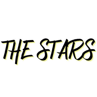 【THE STARS】ロゴ クリアステッカー