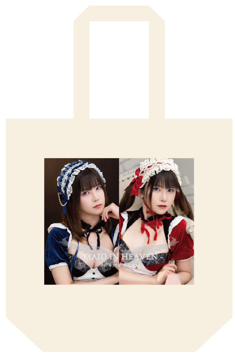 メイドさんトートバッグ
