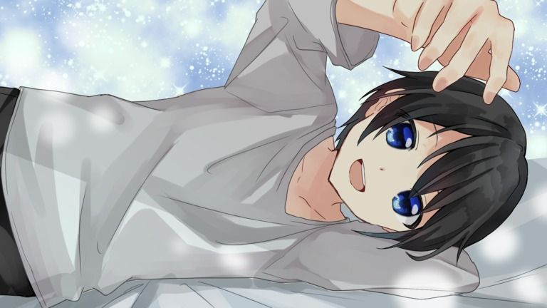 チャンネル登録者3000人記念イラスト 添い寝ver みかづきの女性向けボイス Asmr 三日月 の商品 ファンティア Fantia